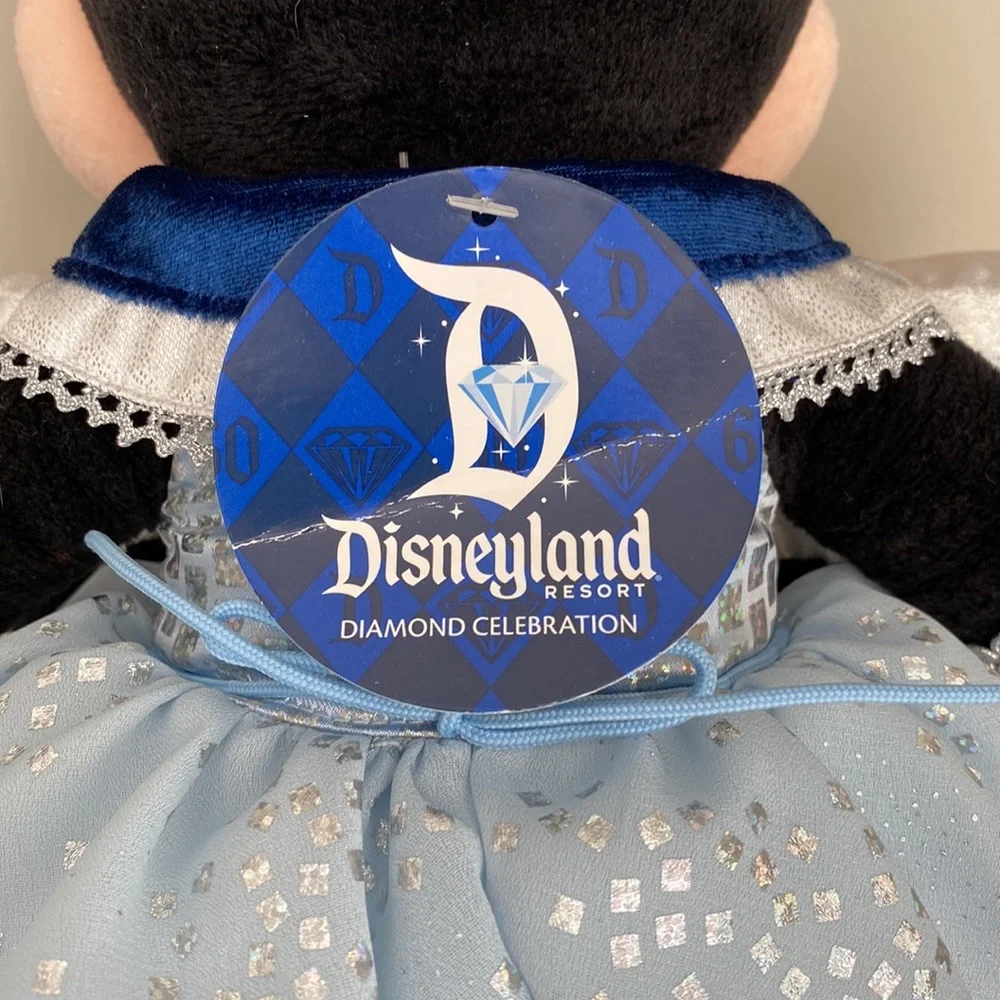 Disneyland 60th anniversary Minnie Mouse plush - Picture 3 of 3